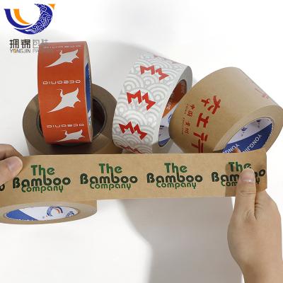 China Custom Logo Printed Sealing Packaging Packaging Custom Eco Friendly Heat Resistant Tape For Custom Packing Tape for sale