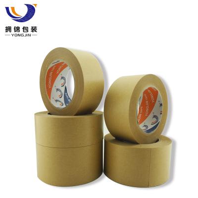 China Kraft Waterproof Pressure Sensitive Tape Self Adhesive Strong Kraft Paper For Tape for sale