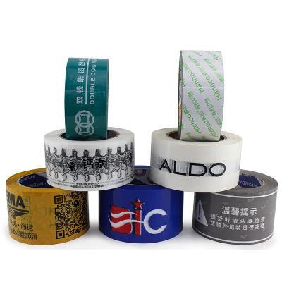 China Custom Logo Printed Packing Tape Waterproof Branded With Company Logo for sale