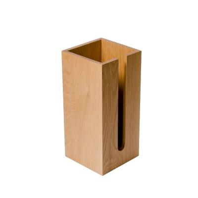 China Wholesale Modern Supplier Bathroom Toilet Paper Roll Holders Box Storage Bamboo Paper Organizer for sale