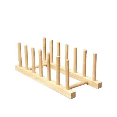 China Sustainable High Quality Multifunctional Bamboo Utensil Tray Storage Rack for sale