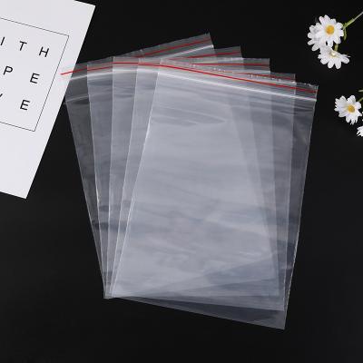 China 2021 new pe material moisture-proof clothing accessories packaging transparent plastic ziplock bag dry fruit storage packaging bag for sale