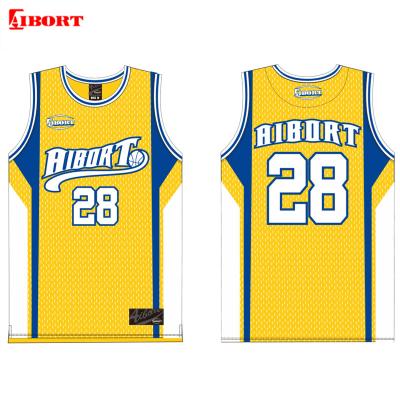 China 100% Original High Quality Breathable High School Basketball Team Polyester Aibort Uniform Tank Top For Basketball for sale