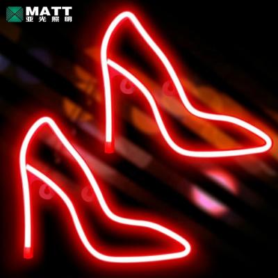 China Matt Long Term Drop Shipping Work Neon Women And Man Sign Logo Neon Sign Custom Shoes To Advertise Custom for sale