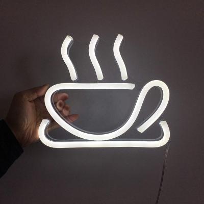 China Buildings Cafe Led Neon Sign Large Neon Led Sign Led Neon Sign Acrylic Wall for sale