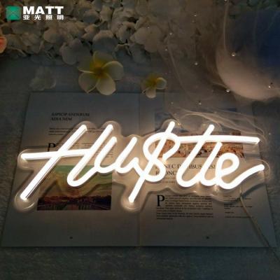 China Long term work Matt dropshipping lets open party word coffee neon sign bar hurry neon sign logo for wall decor for sale