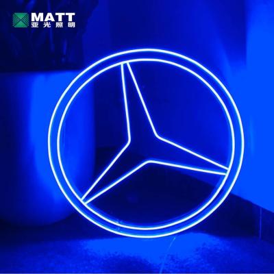 China Advertising Sign Matt Custom Channel Letters Making 3D Shops Advertising Display BMW LED Neon Sign For Bedroom Wall Signs Decoration for sale