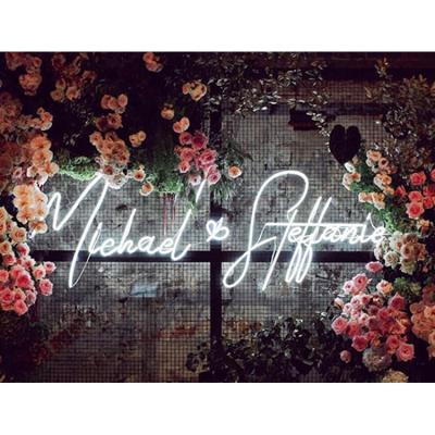 China Romantic Custom Buildings Wedding Led Neon Sign Mr. And Mrs., Love, Crazy In Love for sale