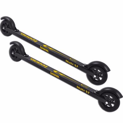 China high quality factory made PE wood, fiberglass and rollerskis cross country skating skis Alu-1 for sale