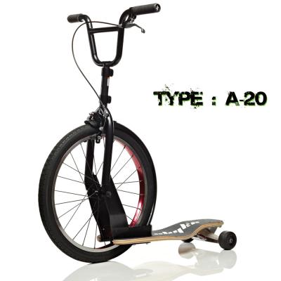 China PU Skateboard Scooter For Kids And Adults Bike Scooter , Hybrid Foot Scooter A20 Skateboard Bike Kick Scooter for sale