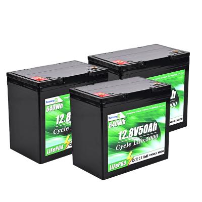 China Home appliances customized rechargeable Li lifepo4 ion pack 60v 50ah 40ah 30ah 20ah 12.8V lithium battery for electric scooter motorcycles for sale