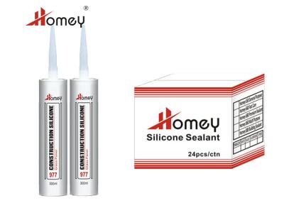 China 300ml Acetoxy Silicone Sealant , Acetoxy Cure Silicone Based Sealant for sale