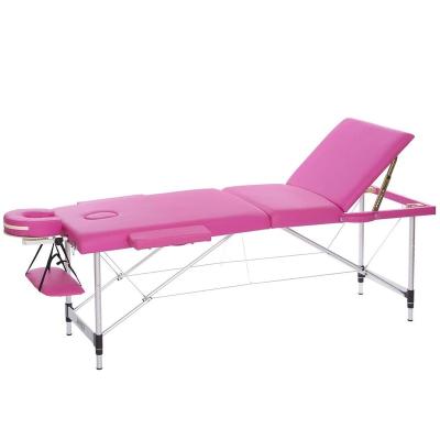 China Modern top selling light weight aluminum massage bed/metal facial bed frame massage table portable massage table for sale