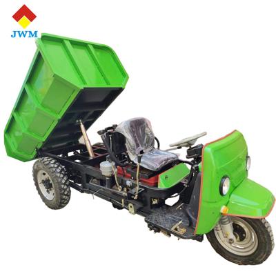 China Jinwang Mining/tricycle garden/construction/farm equipment for cargo 3 wheel diesel tricycle agricultural loading vehicle for sale