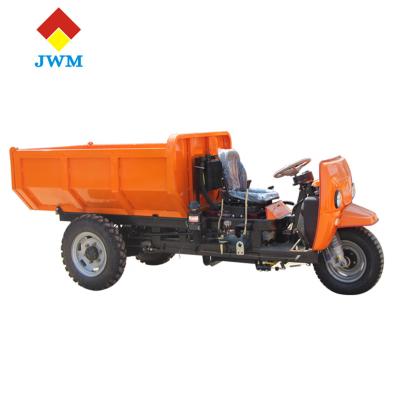 China Mining / Jinwang Garden / Construction / Farm Equipment Diesel Motorized 3-Wheel Cargo Tricycle With Cabin From China for sale