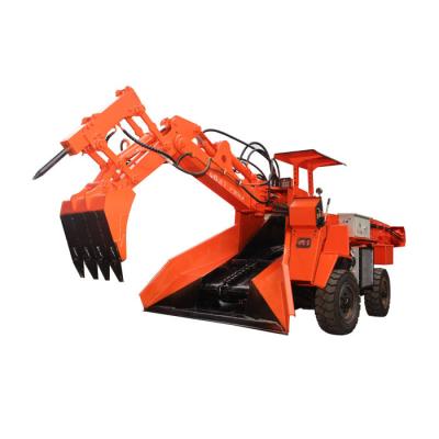 China For Tunnel Over 1.8*2 m High Efficiency Multi Function Mine Tunnel Use Hydraulic Electric Mucking Loader With Breaking Hammer for sale