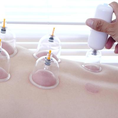 China Rechargeable Vacuum Cupping Cupping Machine Set Equipment Electric Body Therapy Disposal Cupping for sale