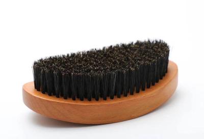 China Professional Custom Wooden Logo Wave Brush For Hair Extension Out Of Hair Massage Whosale Duct Brush for sale