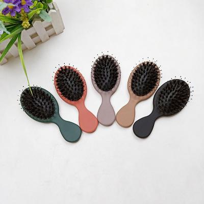 China Duct Cartoon Rainbow Brush Air Cushion Baby Wave Brush Comb Massage Hairdressing Bristle Brush Small for sale