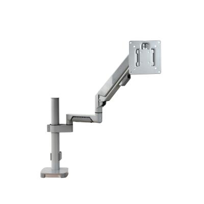 China Aluminum Dual Monitor Arm Dual Monitor Mount Dual Arm Monitor Desktop Mount for sale