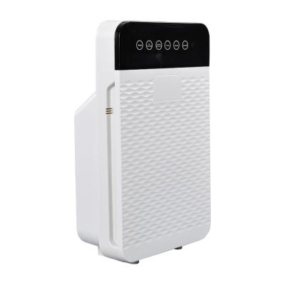 China Pre filter+HEPA+activated carbon household air purifiers carbon touch part smart remote control plasma air purifier for sale