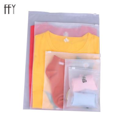 China Tall Security I Kg Plastic Bags Matte Clear Clothing Packing Bags Plastic Bag With Zipper for sale