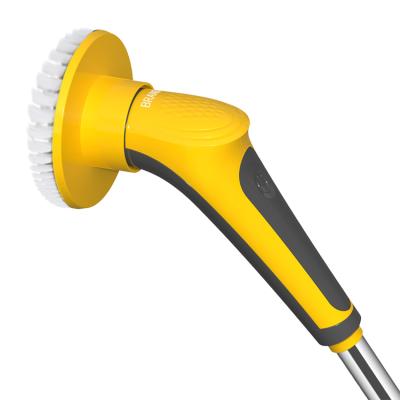 China Viable Cordless Home Floor Cleaning Tools Bathroom Electric Spin Scrubber Cleaning Brush for sale