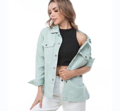 China EUROPE STYLE WOMEN JACKET FASHION LADY STREET WEAR JACKET breathable jeans for sale