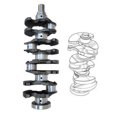 China Engine Parts 4G64 4G63 Crankshaft For Mitsubishi Engine L200 MD191302 Crankshaft Engine Crankshafts for sale