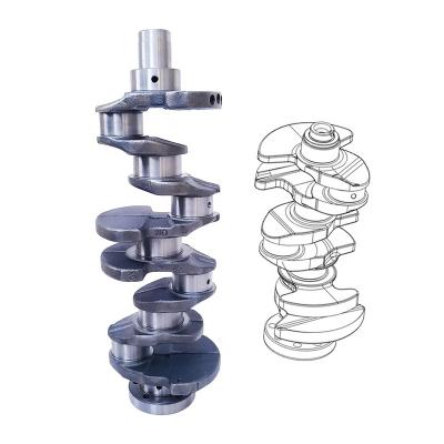 China Engine Parts For Jetta King Crankshaft Low Price High Quality Wear Resistant And Durable Crankshaft for sale