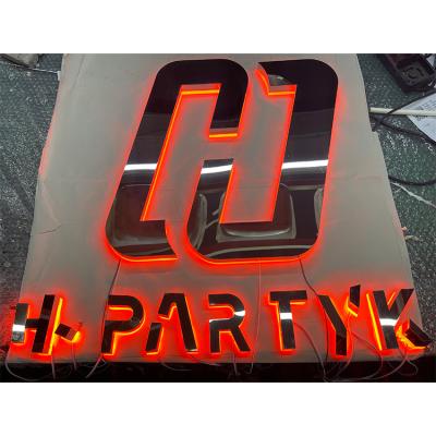 China Latest Design Led Small Channel Letters Wall Mount Acrylic Sign Board Words for sale