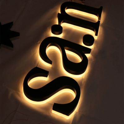 China New Outdoor Indoor Back-lit Billboard Electronic Letters Sign Led 3D Letter Sign for sale