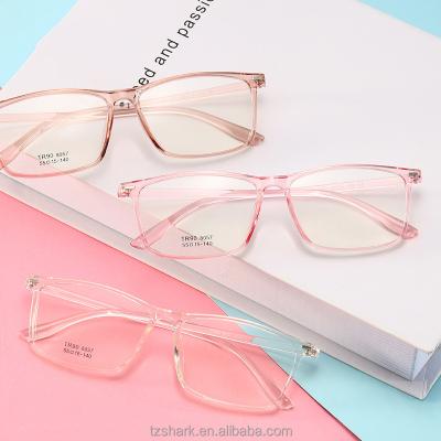 China 2021New Good Quality Rectangle Tr90 Glasses Adults Glasses Frame Adult Spectacle Glass Frame for sale