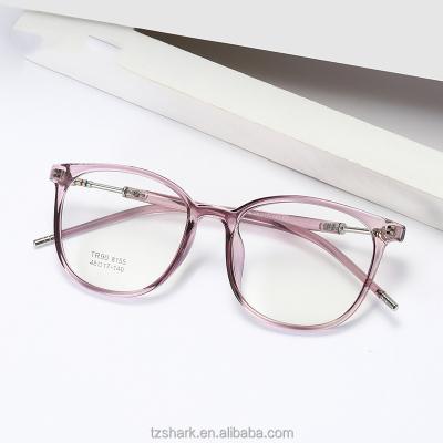 China 2021 Adults Glass Fashion Vintage Round Optical Frame Tr90 Adults Spectacle Glass Frame for sale