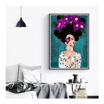 China Custom wholesale private custom digital painting personalization DIY painting set color portrait canvas art wall decoration for sale