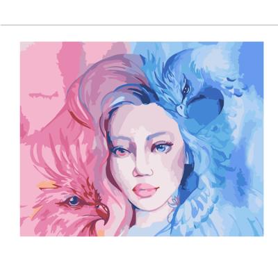 China Personalized DIY Canvas Nude Painting of Portrait Custom Digital Adult Girl Wall Decoration Costume Oil Painting Customization Private Wholesale for sale