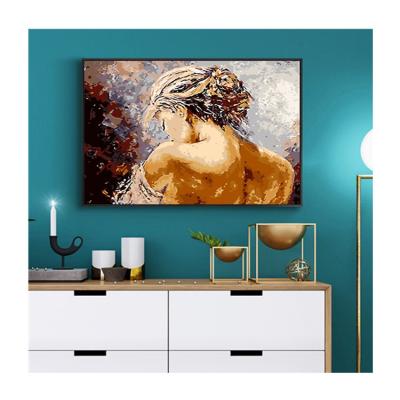 China Custom Wholesale Custom Home Nude Painting Customization DIY Digital Painting Oil Painting Wall Art Body Art Canvas for sale