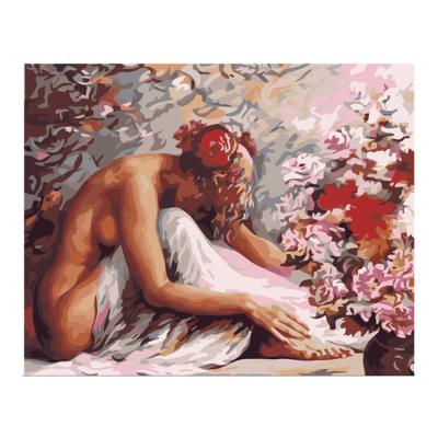 China Customized Private Customized Body Art Nude Digital Painting Portrait Modern Art Canvas Digital Painting High Quality Customization for sale