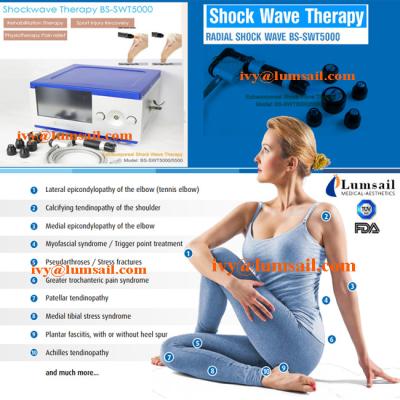 China Extracorporeal Physiotherapy Shockwave Therapy Equipment for Rheumatology Rheumatism Arthritis and Joint and Muscle Disorders for sale