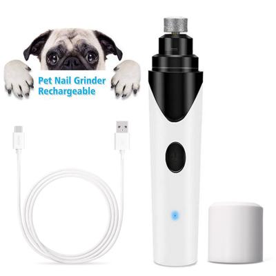 China Stocked Good Cheap Prices Portable Electric Rechargeable Dogs Cats Nail Polisher Device for sale