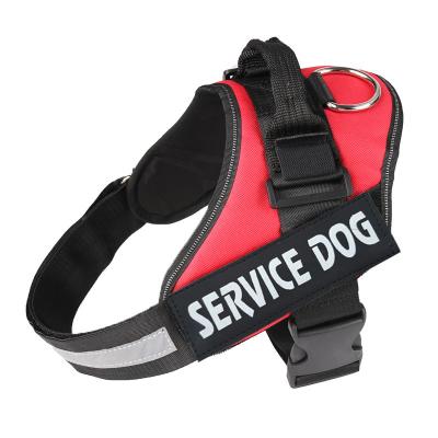 China Custom Dropshipping Personalized Customized Breathable Adjustable Vest ID Patch Dog Hardness for sale