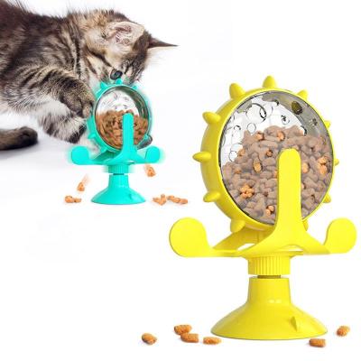 China Dropshipping Automatic Funny Interactive Treat Disjoint Wheel Pets Cat Small Dogs Toy For Slow Dog Driver Pet Products Accessories for sale