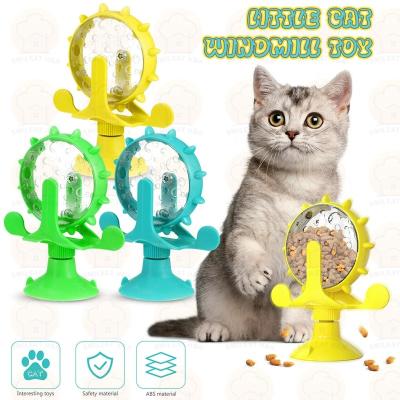 China Wholesale Automatic Rotating Cat Food Dispenser Toys High Quality Rotating Pet Dog Slow Feeder for sale