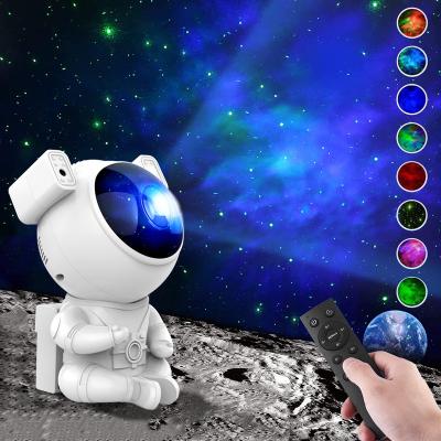 China Modern Astronaut Star Light Full USB Minimalist Night Light Net Red Children Star Projection Laser Bedside Atmosphere Light for sale