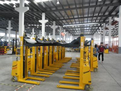 China 1 Tonnen-Lager-Stapler für Lebensmittelindustrie, halb elektrischer Rollenstapler zu verkaufen