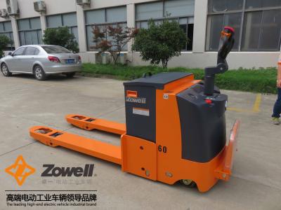 China 6 - Ton Pedetrian Type Electric Pallet Truck heavy duty for Warehouse for sale