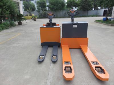 China 5 Ton Stand on Electric Pallet Truck , battery operated pallet handling equipment for sale