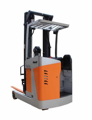 China 7200mm Lift Height reach lift truck , Wide View forklift reach truck for sale