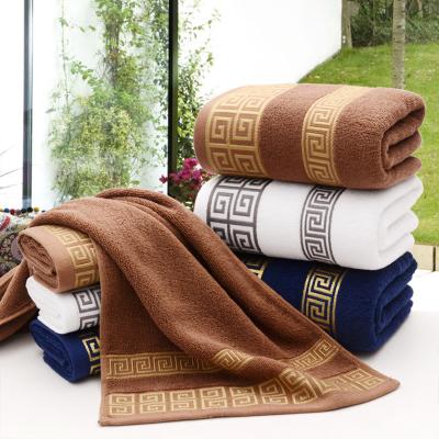 China Low Price Antimicrobial Luxury Bath Towels 100% Cotton Hotel for sale