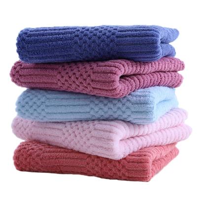 China Gift Hypoallergenic Towel Set Nordic Style Velvet Bath Towel Bath Face Towel Hot Selling Coral Free Sample for sale